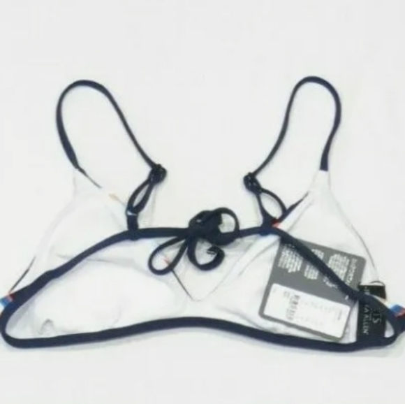 JETS AUSTRALIA Retro Striped Bikini Top - Picture 7 of 8